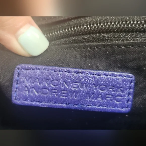 Marc New York Andrew Marc Handbag - Purple - Picture 3 of 4